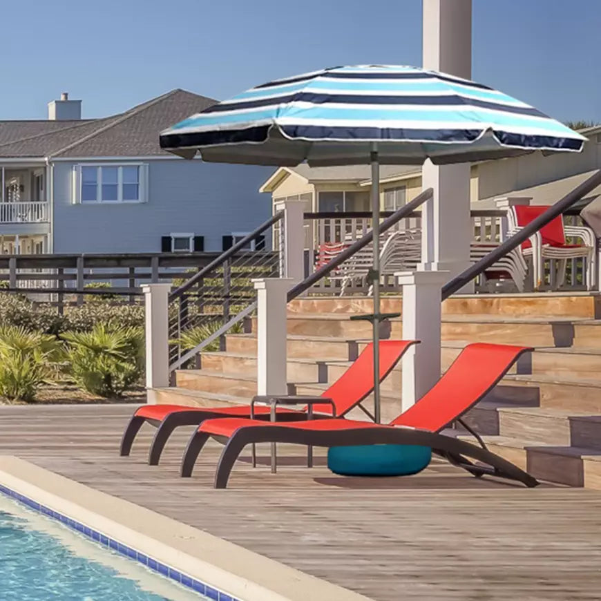 Beach Umbrella 200 cm – Blue
