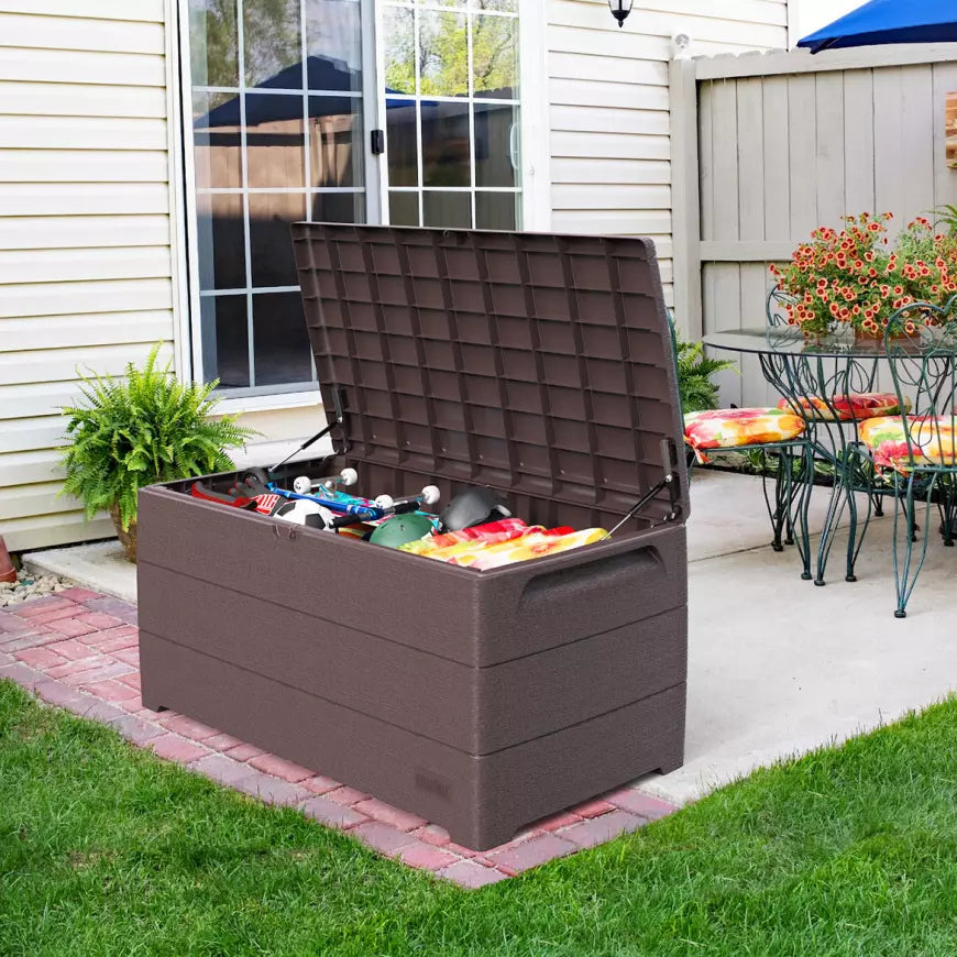 Garden Storage Cabinet 416L – Brown